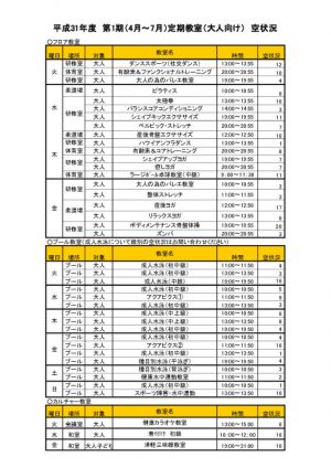 H31.1期定期教室（大人）空状況のサムネイル
