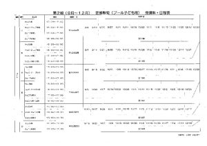 2期日程表のサムネイル
