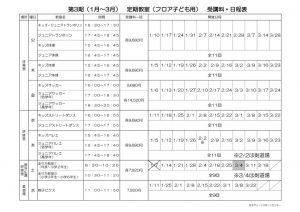 継続手紙【裏側】日程表(1-3月)走り方変更のサムネイル