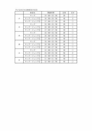 令和7年度子ども向け水泳教室空き状況0122のサムネイル